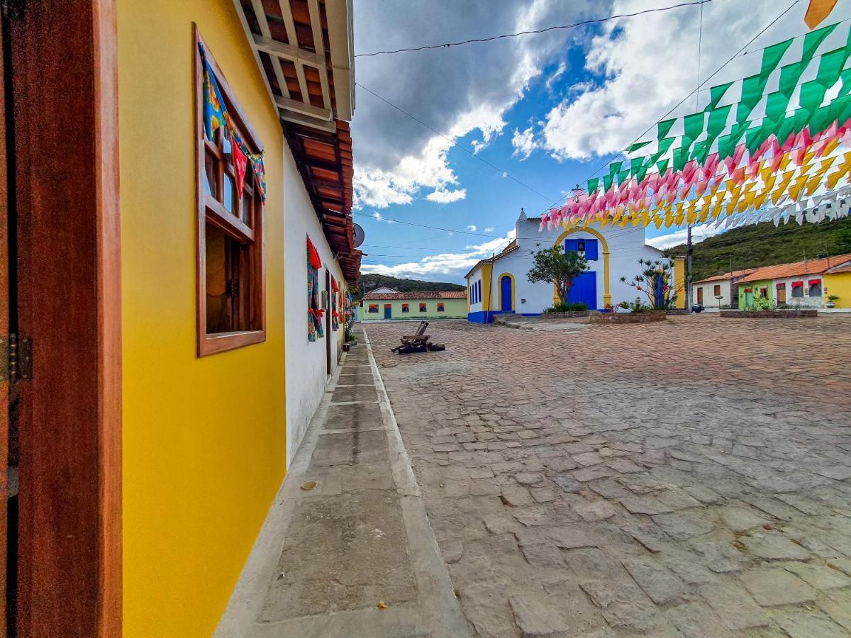 Villa Casita Amarela Na Rua Mais Charmosa De Mucuge - Ba Exterior foto