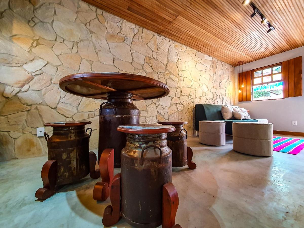 Villa Casita Amarela Na Rua Mais Charmosa De Mucuge - Ba Exterior foto