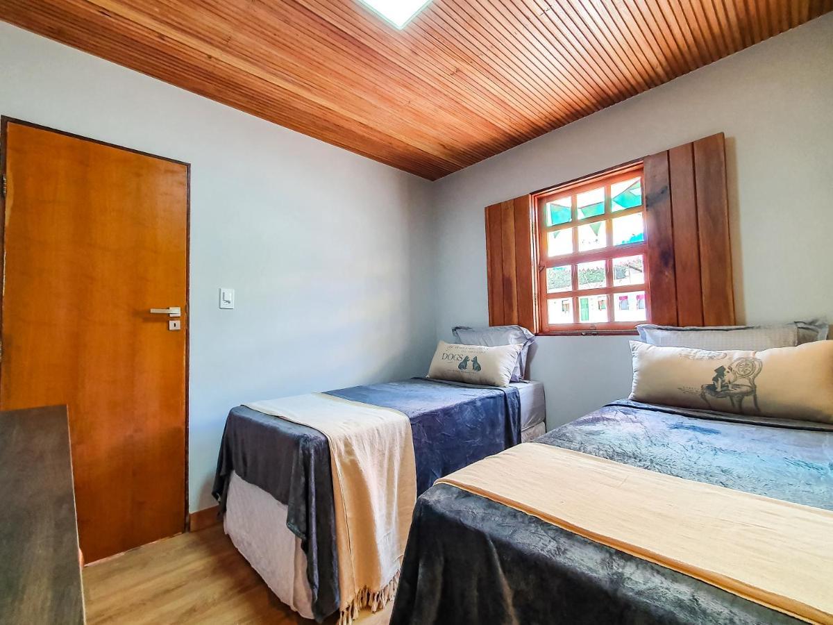 Villa Casita Amarela Na Rua Mais Charmosa De Mucuge - Ba Exterior foto