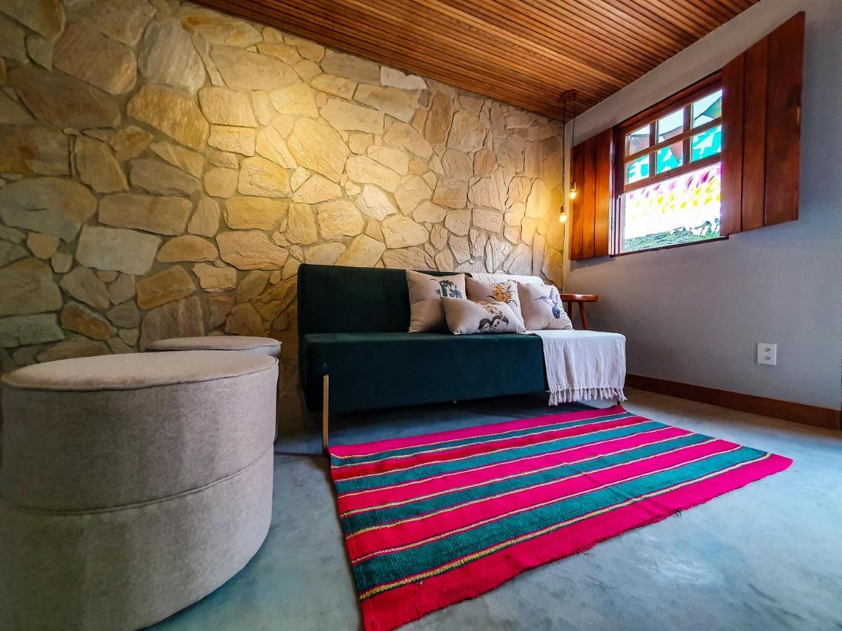 Villa Casita Amarela Na Rua Mais Charmosa De Mucuge - Ba Exterior foto